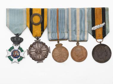 Medal of Military Merit 1917, 3rd Class, of the Macedonian fighter and Balkan War fighter Athanasios Souliotis-Nikolaidis