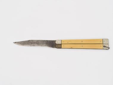 Pocket knife of the Macedonian Fighter and Balkan War fighter Manolis Litinas