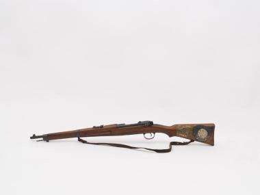 MANNLICHER-SCHOENAUER M1903 breech-loading carbine of the Macedonian Fighter and Balkan War fighter Manolis Litinas