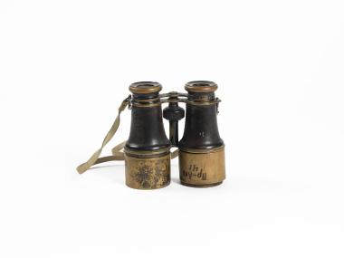 Binoculars with case of the Macedonian Fighter Balitas