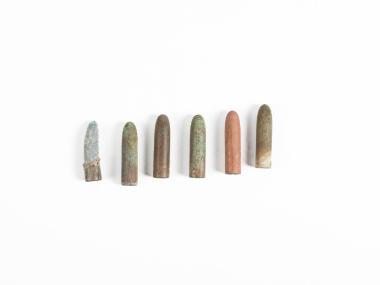 Bulgarian 8x50mmR Mannlicher or 8x52mmR Mannlicher rifle shells and bullets