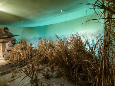 The Swamp of Giannitsa. Diorama of George Anemogiannis