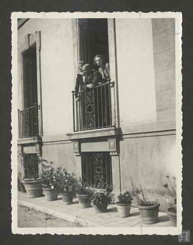 Πριγκίπισσα Μαρία της Ελλάδας και της Δανίας, Ναύαρχος Περικλής Ιωαννίδης και Πριγκίπισσα Αικατερίνη στη βίλλα 