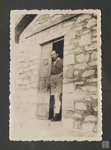 Βασιλεύς Παύλος σε καταφύγιο του ελληνικού ορειβατικού συλλόγου στο Παναχαϊκό όρος