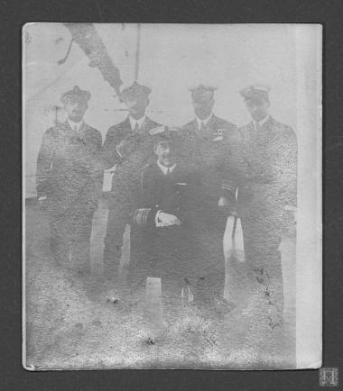 Ο Βασιλεύς Κωνσταντίνος Α΄ κατά την επιστροφή του για την Ελλάδα