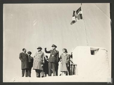 Πριγκίπισσα Ειρήνη και Επαμεινώνδας Πετραλιάς σε επίσκεψη στα σύνορα