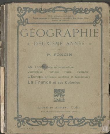 Geographie, Deuxiem Annee
