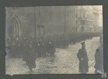 Νεκρώσιμη πομπή του Συνταγματάρχη και Διοικητή του Δ΄ Σώματος Στρατού Ανατολικής Μακεδονίας  Ιωάννη Χατζόπουλου