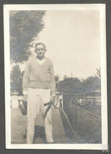 Επαμεινώνδας Πετραλιάς, τενίστας