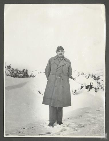 Επαμεινώνδας Πετραλιάς, στην παραμεθόριο κατά την επίσκεψή του σε στρατιώτες