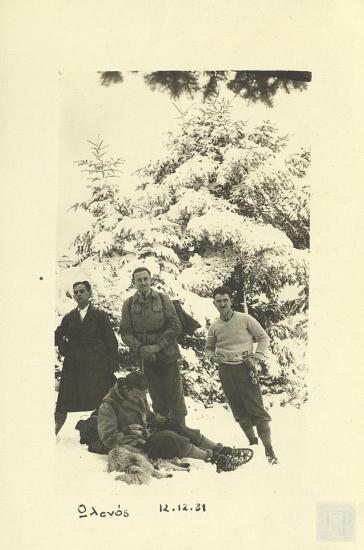 Επαμεινώνδας Πετραλιάς, με παρέα στον Ωλενό (δεύτερο ψηλότερο βουνό της Αχαΐας)