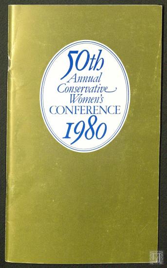 50th Annual Conservative Women's Conference 1980