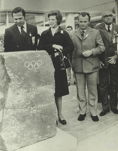 Ο Επαμεινώνδας Πετραλιάς στο Μόναχο 1972