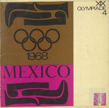 Mexico 1968 XIX Olympiade Bulletin numero 4 / Octobre
