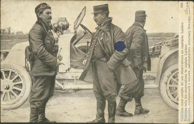 Ο Vedrines αναφέρει τις παρατηρήσεις του στο Λοχαγό Leclerc