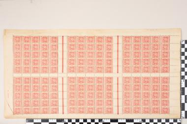 Ολυμπιακοί Αγώνες  Αθήνα 1896 - Ο Δισκοβόλος του Σύμπλεγμα παλαιστών (κόκκινο)