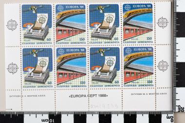Ευρωπαϊκή Ένωση Europa CEPT 1988 - Μεταφορές, τηλεπικοινωνίες