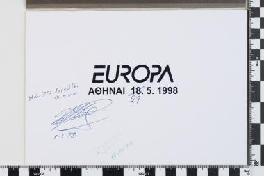 Ευρωπαϊκή Ένωση Europa CEPT 1998