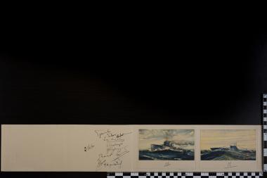 Δοκίμιο εικονογράφησης Cart postal πολεμικής θεματολογίας