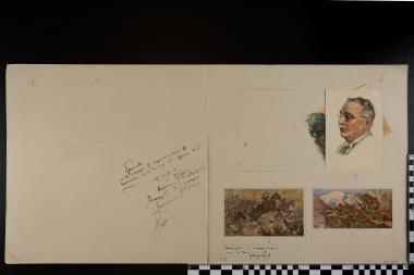 Δοκίμιο εικονογράφησης Cart postal πολεμικής θεματολογίας