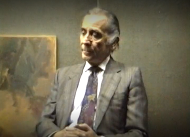 Kostas Loustas is painting Andreas Zisimatos