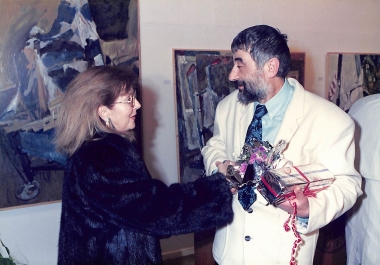 Με τη ζωγράφο Κλειώ Νάτση