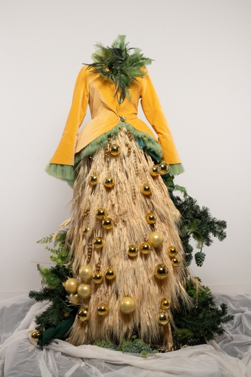 Costume 4 of Primadonna from an earlier operatic and theatrical production of Thessaloniki's Music Hall