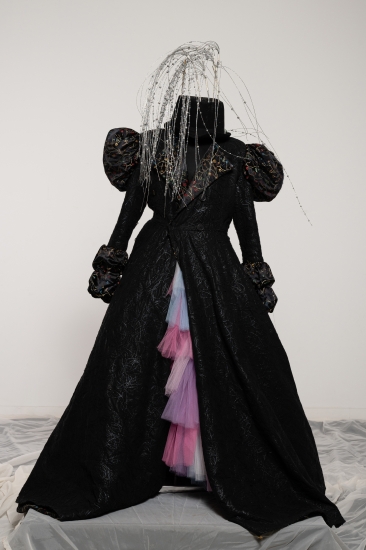 Costume 12 of Primadonna from an earlier operatic and theatrical production of Thessaloniki's Music Hall
