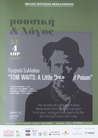 Posters from the performance