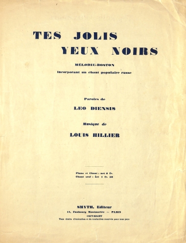 Tes jolis jeux noirs