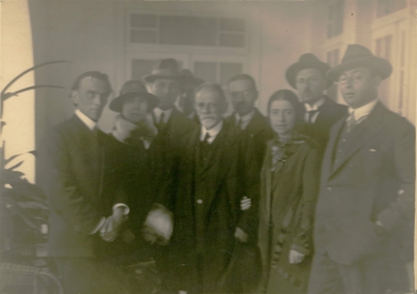 Ο Κωστής Παλαμάς και ο Αιμίλιος Ριάδης