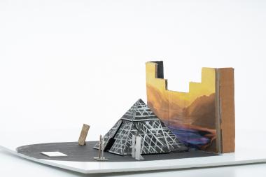 Μακέτα της παράστασης ΕΛΕΝΗ