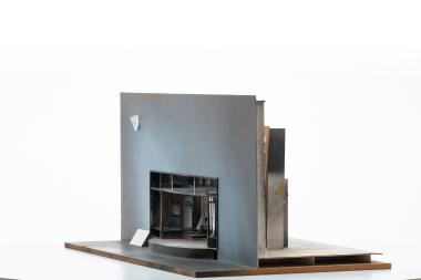 Μακέτα της παράστασης Ο ΓΥΑΛΙΝΟΣ ΚΟΣΜΟΣ