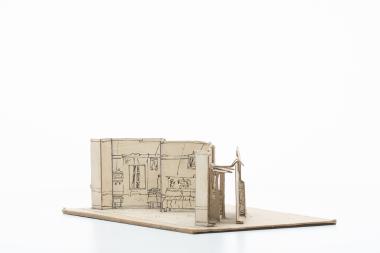 Μακέτα της παράστασης ΥΠΑΡΧΕΙ ΚΑΙ ΦΙΛΟΤΙΜΟ