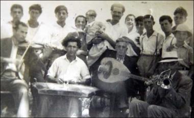 Lemnos Island, 1950s: A folk feast (glenti)