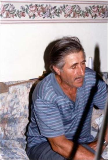 Chios Island, 1997: The musician Charalambos Benardis