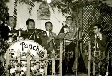 Samos Island, 1950s: The music band Pantzito