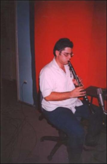Lemnos Island (Myrina), 2001: The musician Mavrakis Dimitris