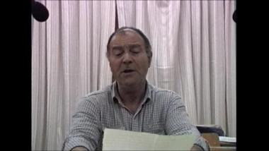 Lesbos Island (Pamfila), 1997: Stratis Prikes singing 