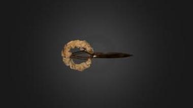 Ψαλίδι με μαλλί προβάτου