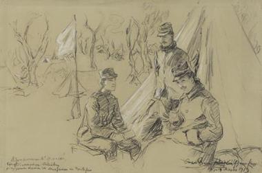 Officers from the 2nd Division