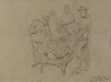 Examination of a Wounded