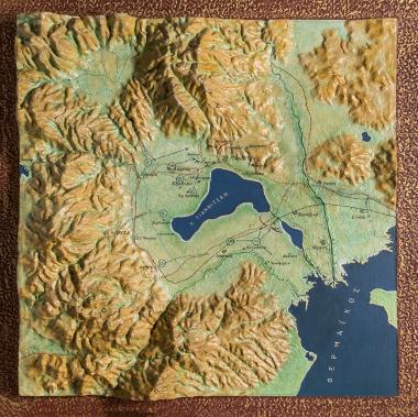 Mock-up-Battle of Giannitsa.