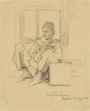 Turk Smoker. Bursa 1921