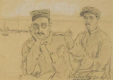 Two Fighters from Asia Minor. Mudanya.