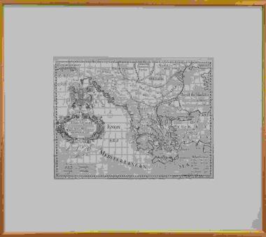 European Turkey. Old Map