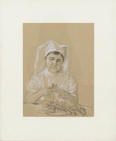 Nurse preparing the operating room.