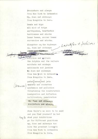 Up, Down and Sideways