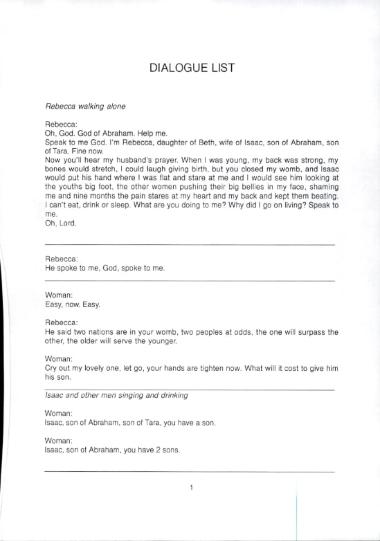 The Story of Jacob and Joseph