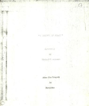 Iphigenia in Aulis